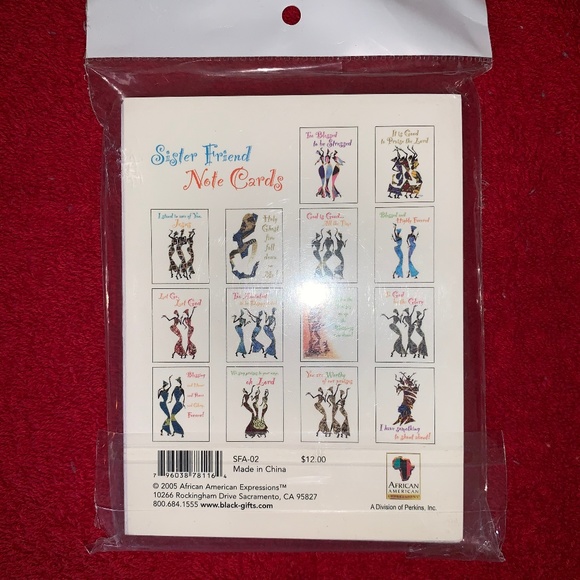 Sister Friend Anointed Note Cards - Picture 2 of 2